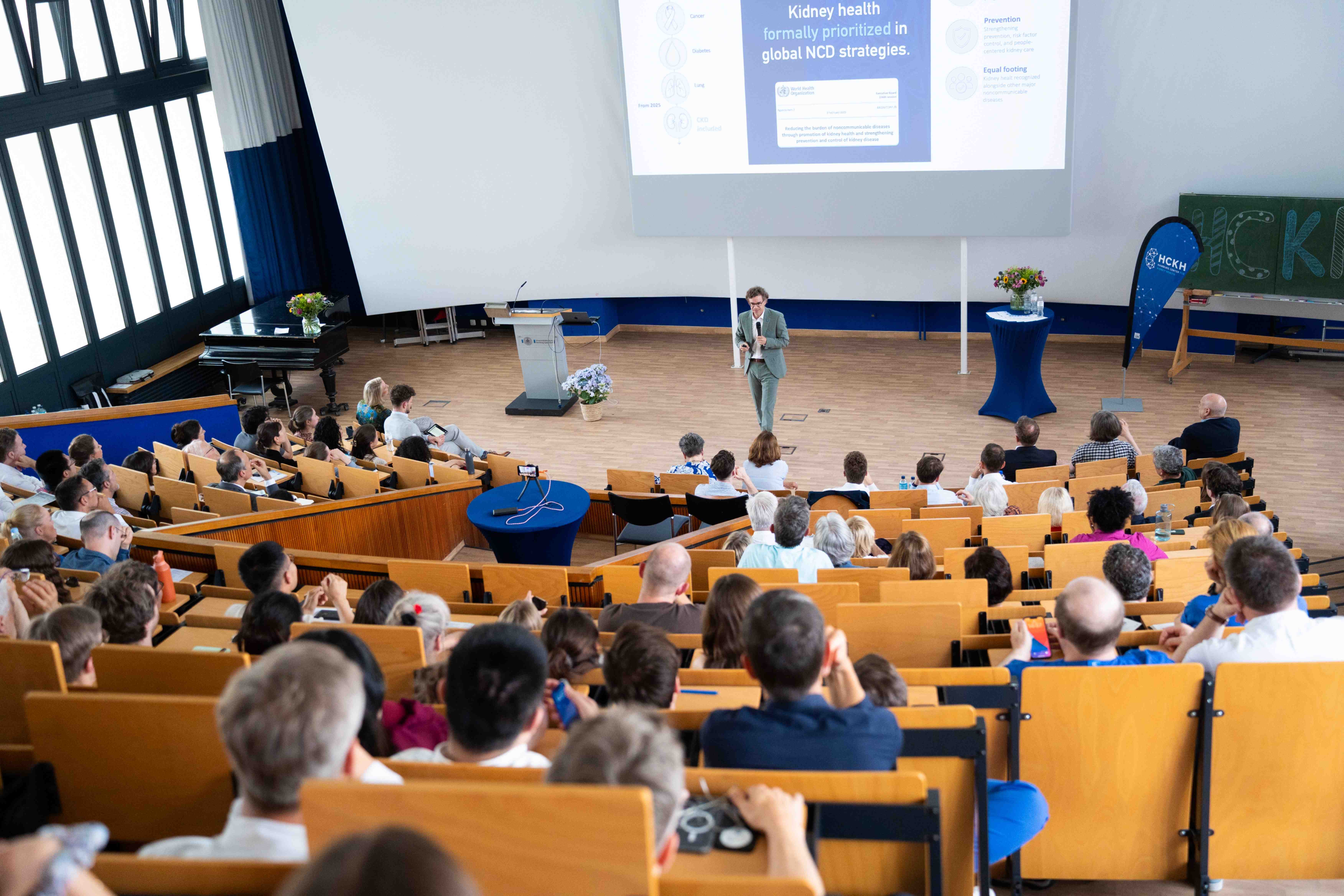 Hörsaal von oben